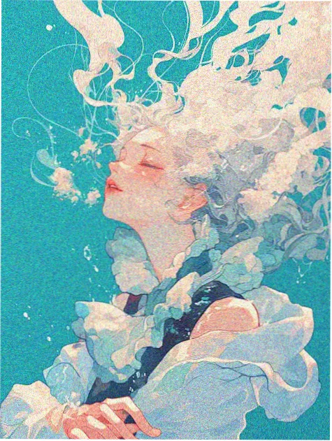 科幻治愈日漫剧场版银河尽头的邮局海报